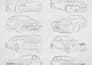 create clean car outline and custom line art